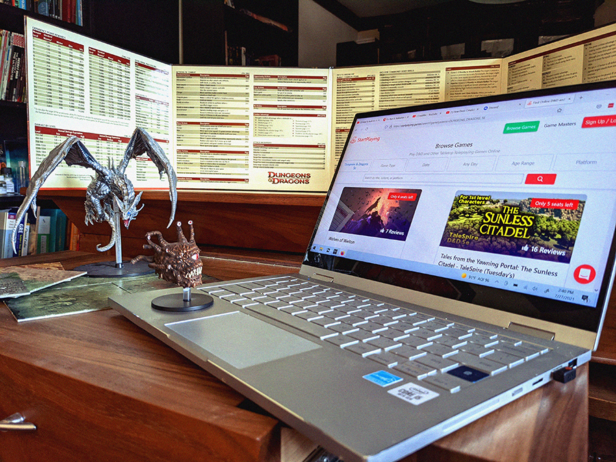Behind the Screen: GMing Online vs Face-to-Face