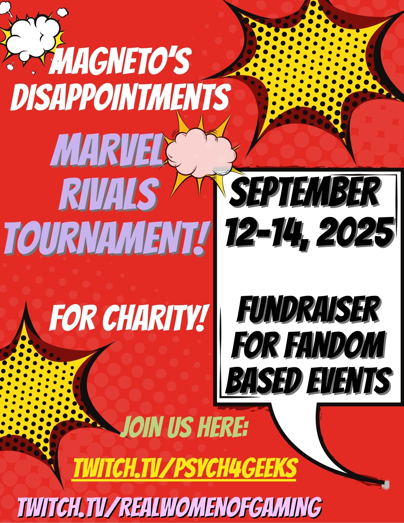Marvel Rivals Charity Tournament